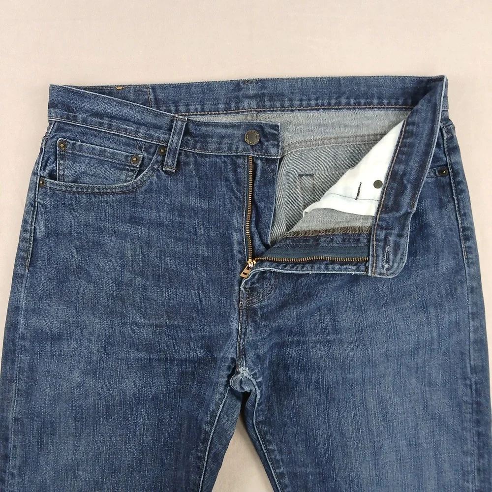 Levis 513 36x32 Mens Jeans ***Actual 34x29 *** Slim Straight Low‎ Rise